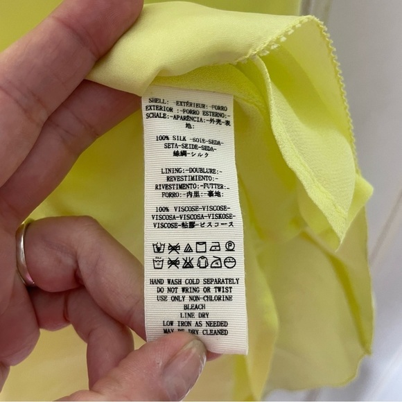 Free People Follow Along Silk Mini Dress 48 - Picture 9 of 10